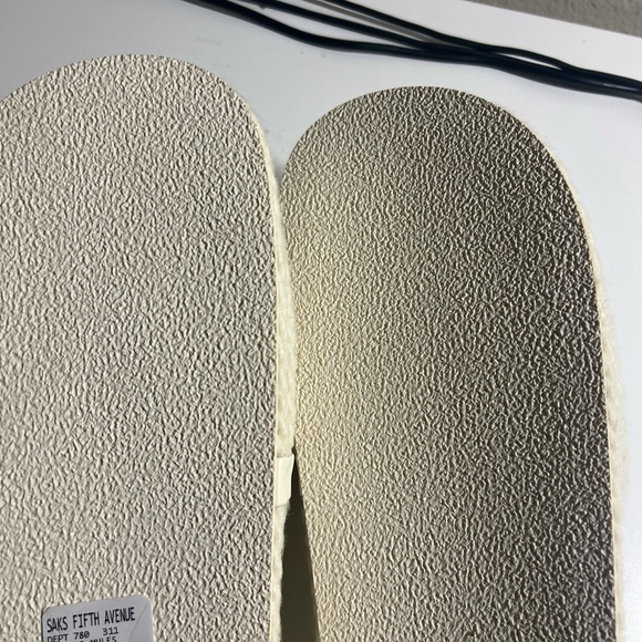 Braided knit chanel Mules ecru - Picture 10 of 12